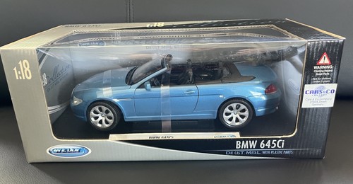 Welly bmw 645 cabrio 18 - 645, 1:18