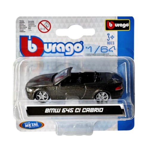 Bburago bmw 645 cabrio 64 - bburago,