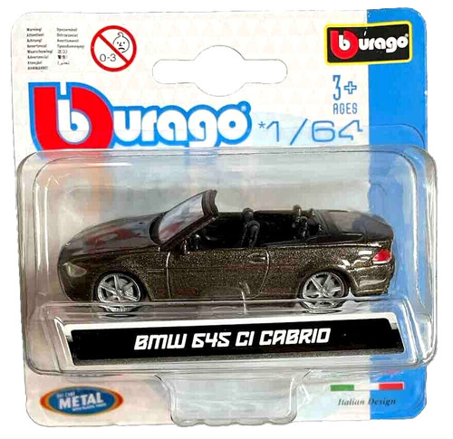 Bburago bmw 645 cabrio - bmw,