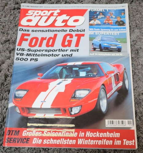 Sport auto 2003 ford - 11/2003, gt