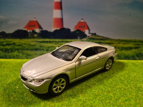 Modellauto bmw 645 - bmw, silber