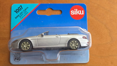 Siku bmw 645i cabrio - bmw,